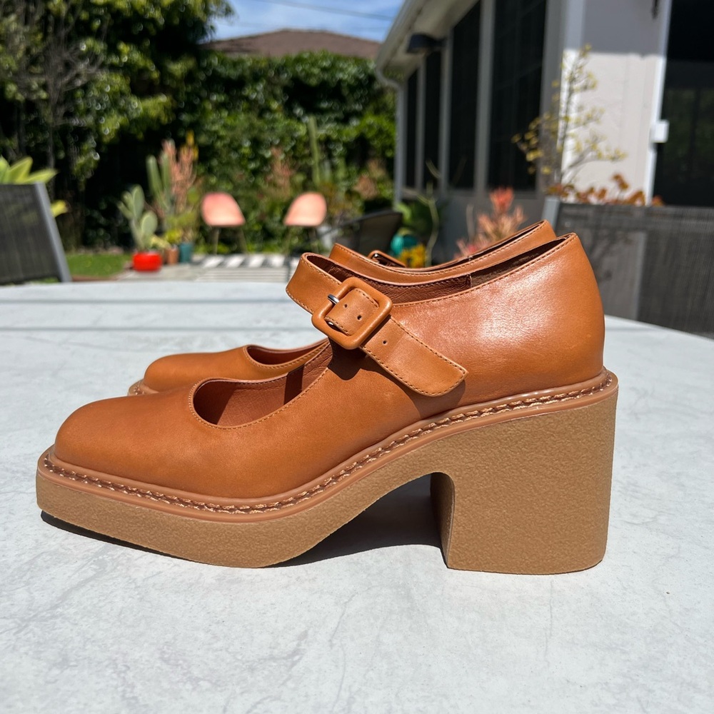 Categorical Mary Jane Square Toe heel